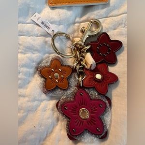 Coach Wildflower Mix Bag Charm —BNWT